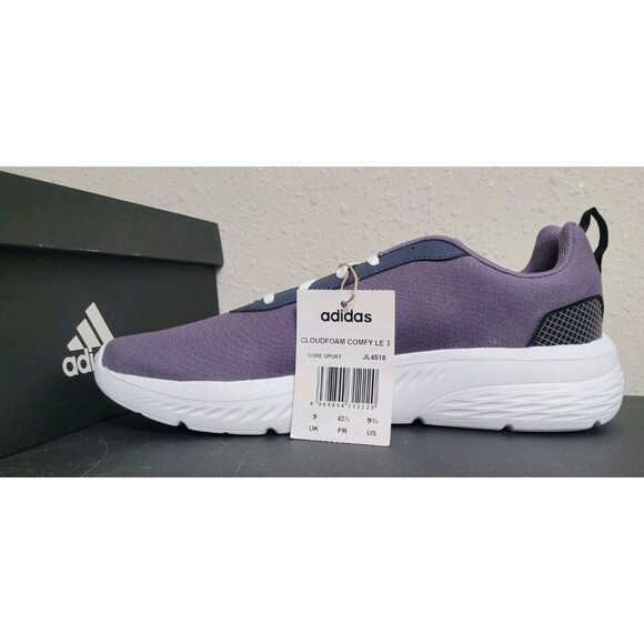 Adidas Cloudfoam Comfy LE 3 Purple White Sneakers Men\'s US 9.5 JL4518 NWT main image 6
